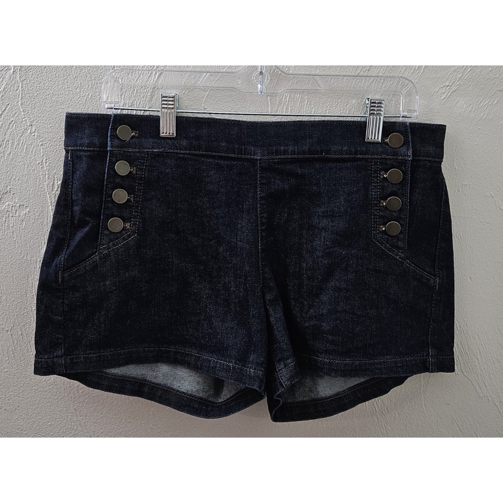 NEW w/Tags Loft Cotton Blend Denim Blue Jean Shorts 3" Inseam Women's Size 4